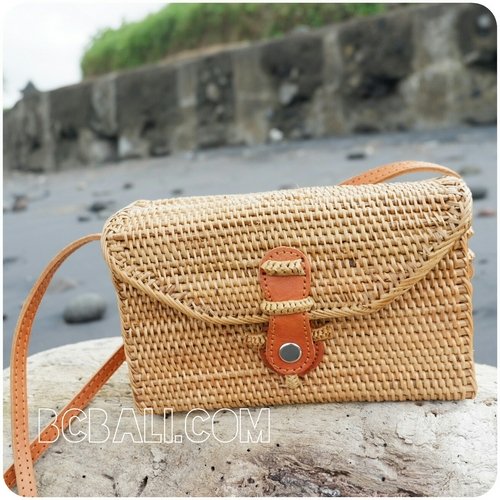 women sling bags casual design full handmade natural women sling bags